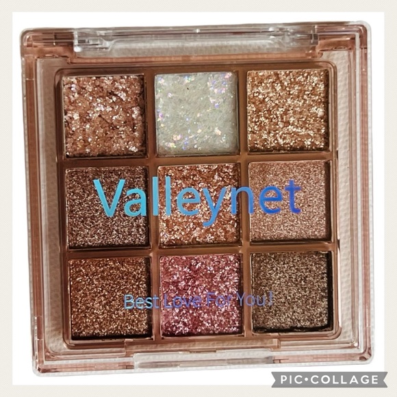 NEW Festive Sparkling Beige,Tans, Neutrals Eyeshadow Compact HP - Picture 4 of 5